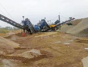 破碎制砂机中研磨和制砂设备的流程